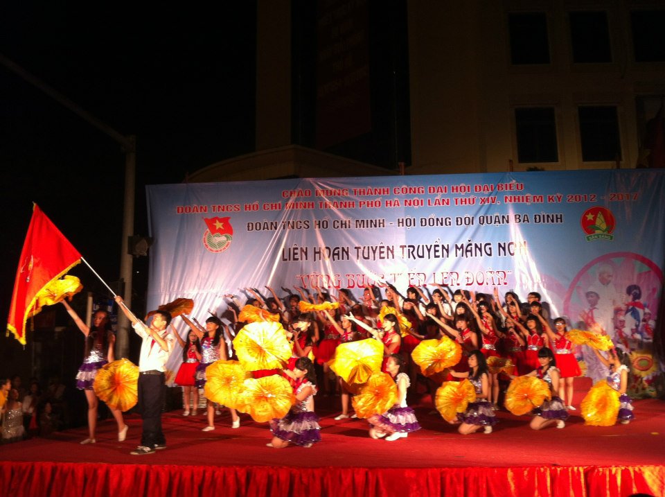 LIÊN HOAN TUYÊN TRUYỀN MĂNG NON “VỮNG BƯỚC TIẾN LÊN ĐOÀN”