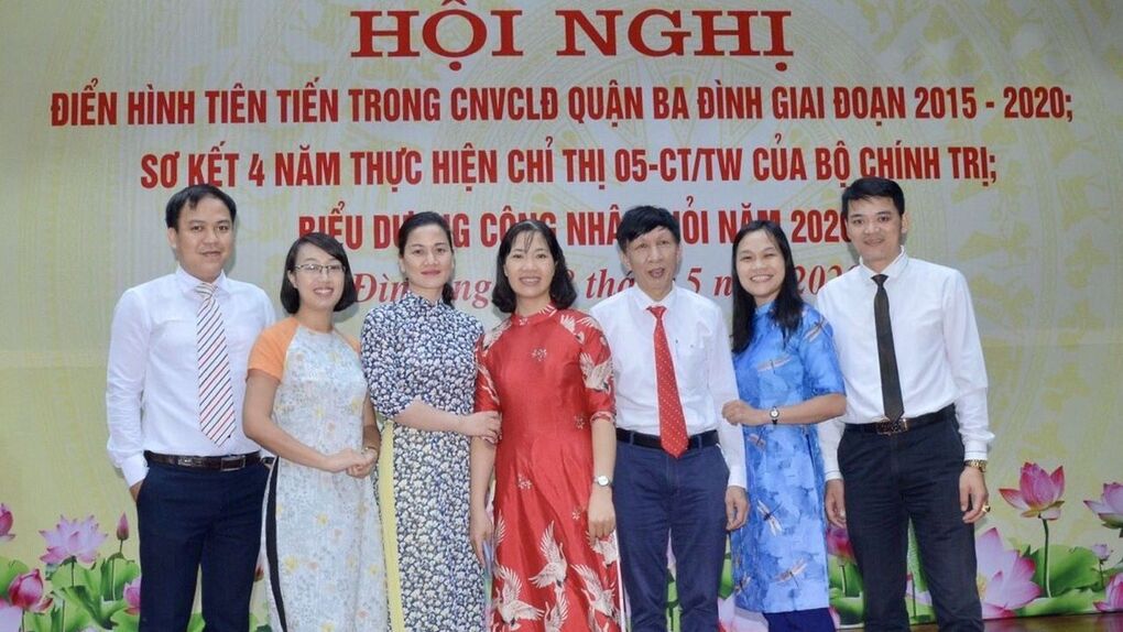 Những bông hoa điển hình tiên tiến trường THCS Giảng Võ (Giai đoạn 2015- 2020)