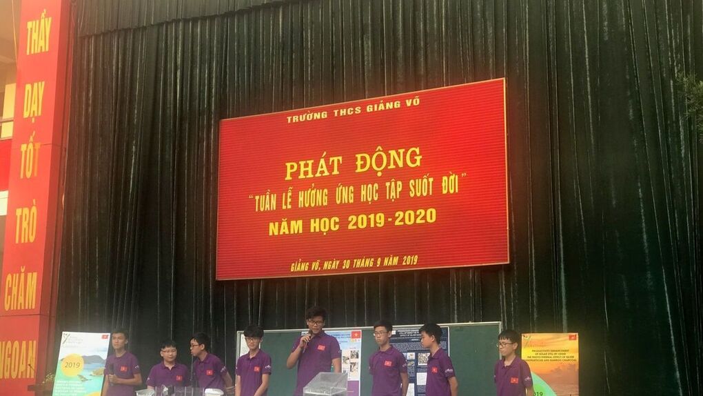 Lễ phát động "Tuần lễ hưởng ứng học tập suốt đời" năm học 2019 - 2020