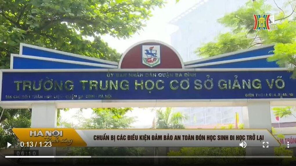 Chuẩn bị các điều kiện đảm bảo an toàn khi học sinh đi học trở lại