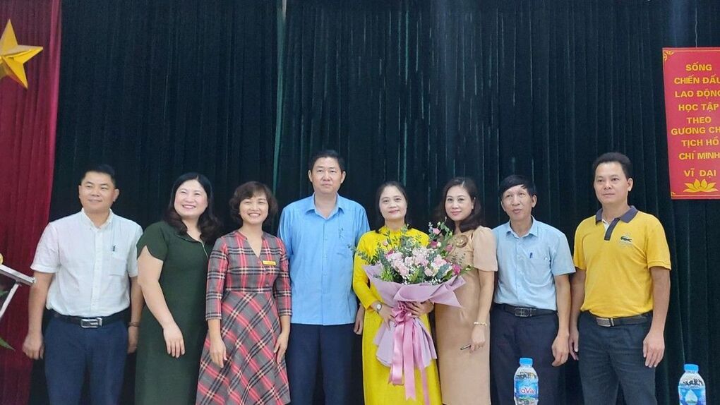 Chào đón người “thuyền trưởng” mới của trường THCS Giảng Võ