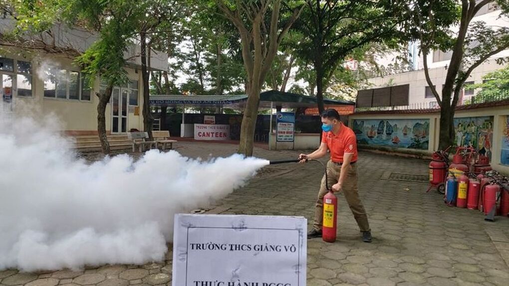 Đảm bảo an toàn, phòng chống cháy nổ trong trường học