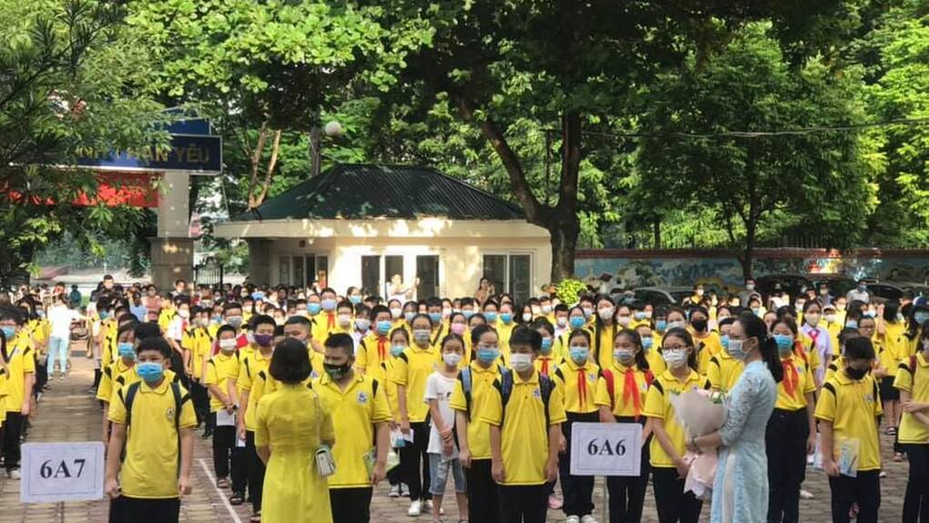 Chào mừng học sinh khối 6 (2020-2024) nhập trường