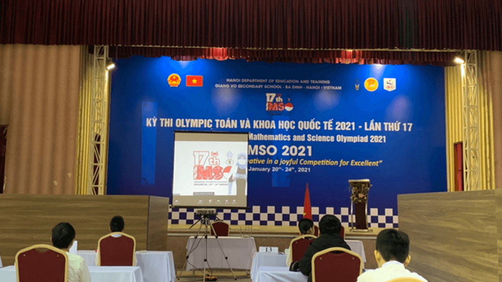 Khai mạc Kỳ thi Olympic Toán và Khoa học Quốc tế 2021 – lần thứ 17 (IMSO 2021)