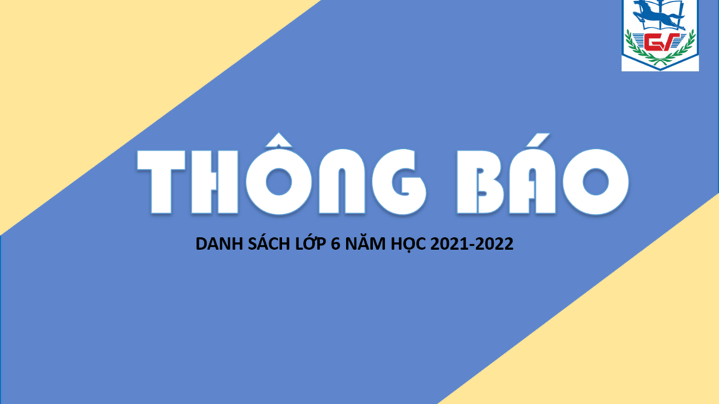 Danh sách lớp 6 năm học 2021-2022 của trường THCS Giảng Võ