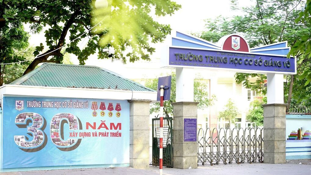 Công tác chuẩn bị của trường THCS Giảng Võ trước thềm năm học mới 2020 – 2021