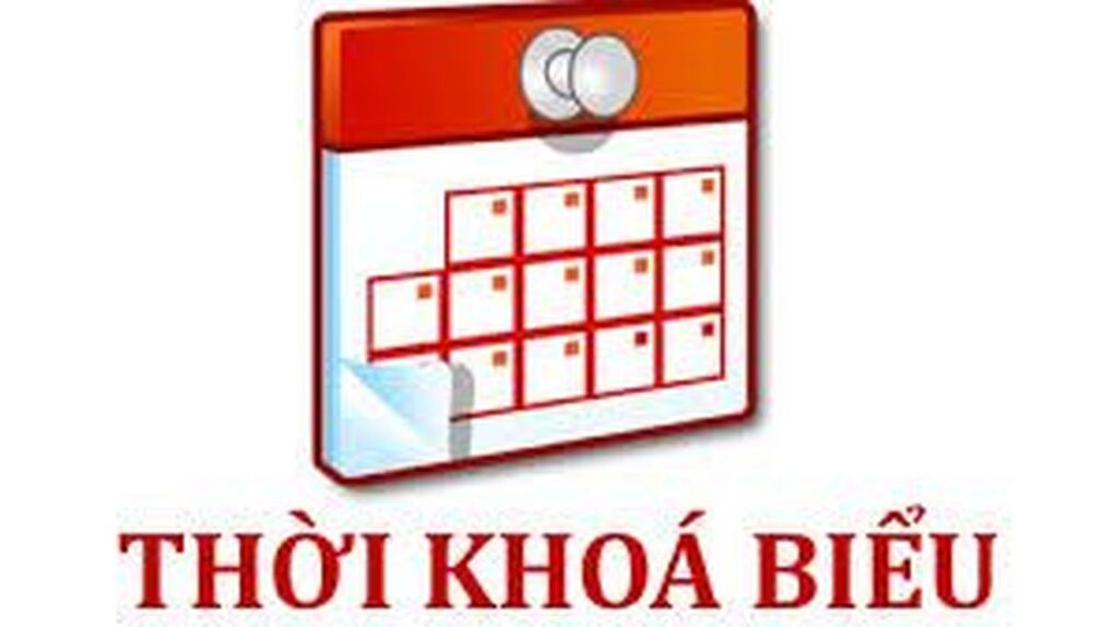 Thời khóa biểu số 8