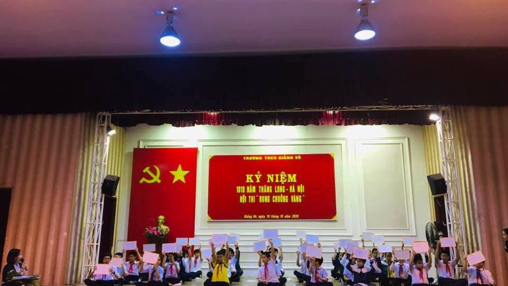 Cuộc thi Rung chuông vàng - ngân lên tình yêu “Thăng Long xưa - Hà Nội nay”