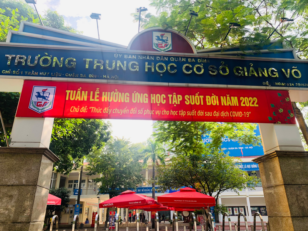 Thầy và trò trường THCS Giảng Võ tưng bừng với các hoạt động trong “Tuần lễ hưởng ứng học tập suốt đời” năm 2022