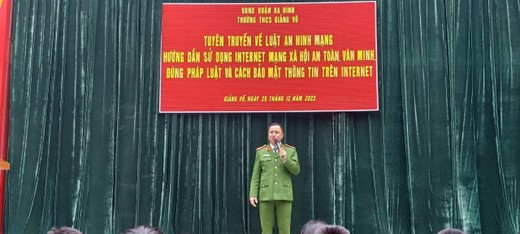 Xây dựng “lá chắn” trên không gian mạng cho học sinh