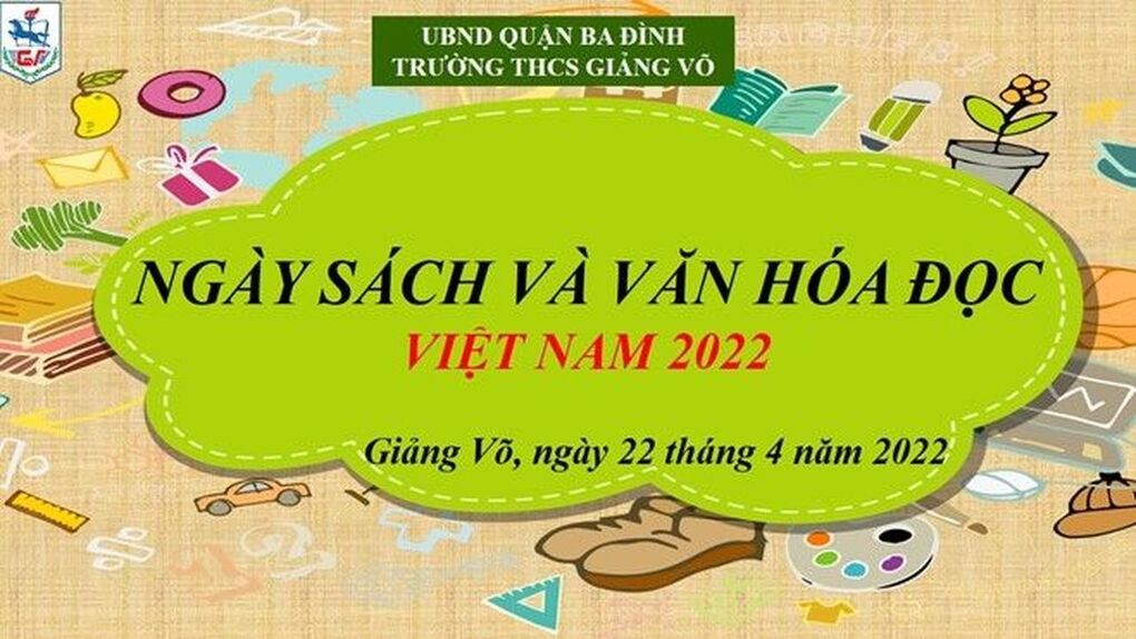 “Mở trang sách – Dệt ước mơ” – học sinh trường THCS Giảng Võ hưởng ứng “Ngày sách và Văn hóa đọc Việt Nam 2022”