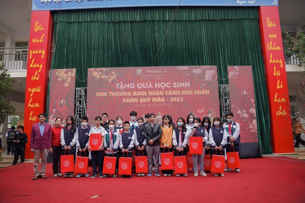 Tết ấm – Xuân yêu thương với chuỗi các hoạt động từ thiện của trường THCS Giảng Võ