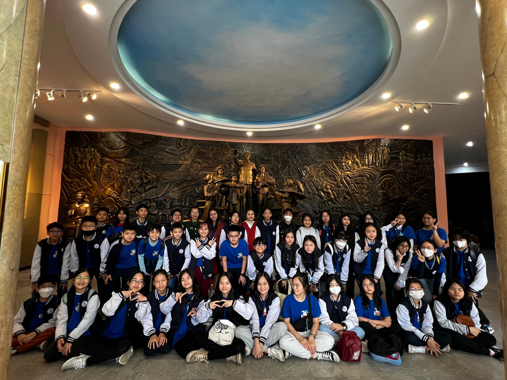 Buổi trải nghiệm lịch sử thú vị và ý nghĩa của học sinh trường THCS Giảng Võ