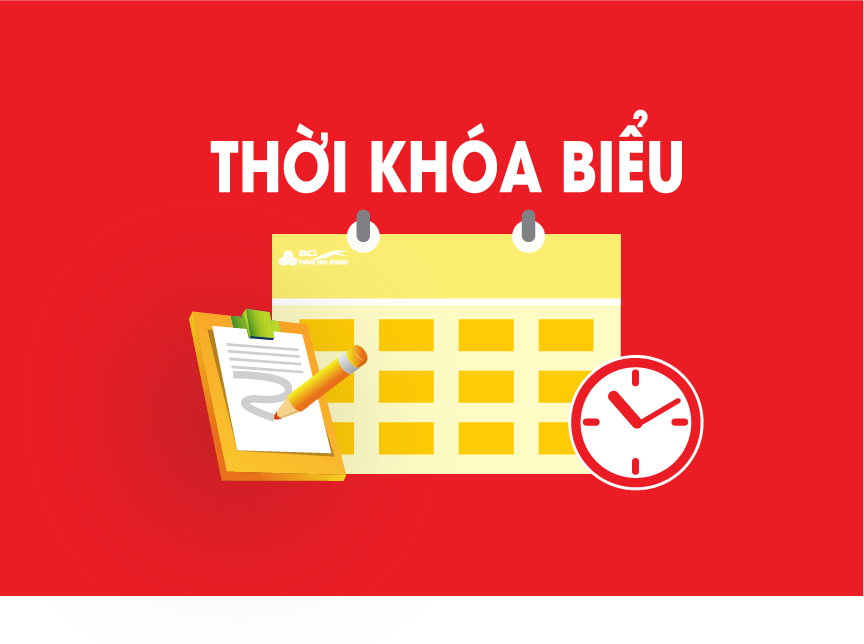 Thời khóa biểu số 2 - Thực hiện từ 4/11/2024