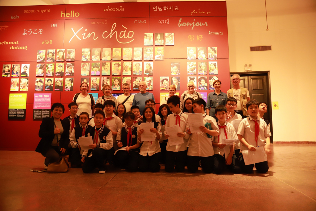 Những chuyến trải nghiệm đầy thú vị của học sinh khối lớp Pháp trường THCS Giảng Võ