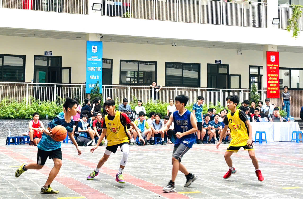 Sức trẻ Giảng Võ toả sáng tại Giải Thể thao cấp trường 2024