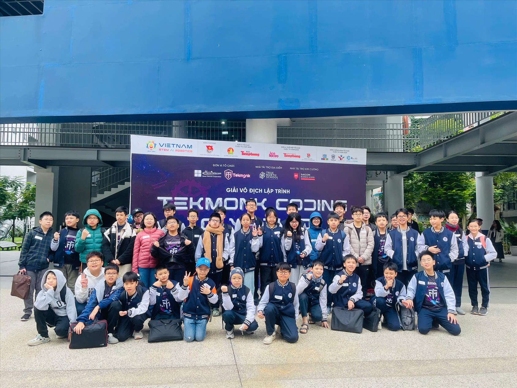 Học sinh trường THCS Giảng Võ chinh phục đấu trường STEM, AI và Robotics cấp Quốc gia - Tekmonk Coding Olympiad