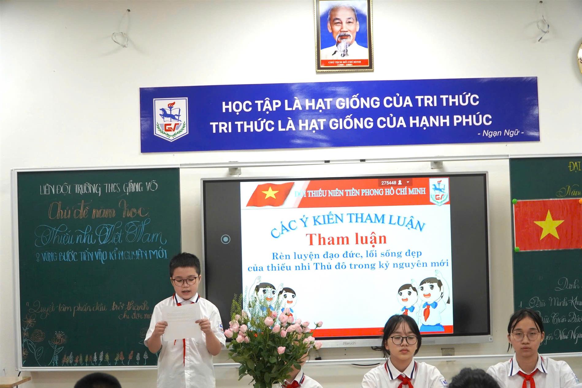 Đại hội Chi đội – “Thiếu nhi Việt Nam vững bước vào kỉ nguyên mới”