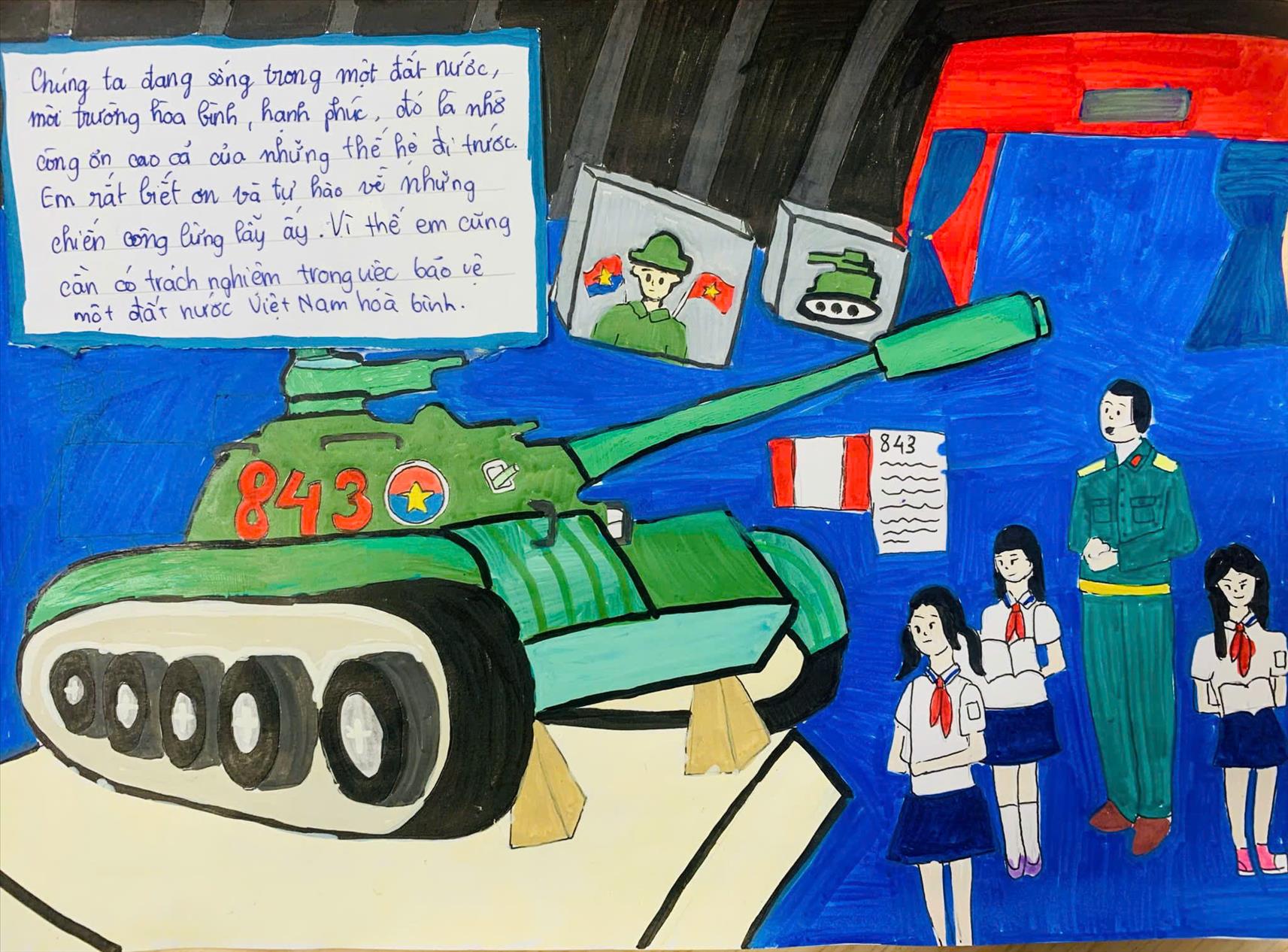 Hành trình “Đi tìm địa chỉ đỏ”  – Bài học ý nghĩa về truyền thống dân tộc của học sinh trường THCS Giảng Võ