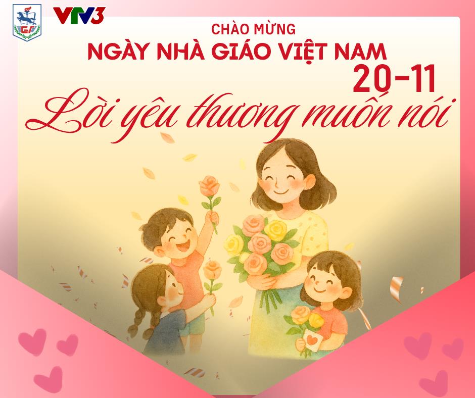 Trường THCS Giảng Võ đồng hành cùng VTV3 trong chiến dịch “Lời yêu thương muốn nói”