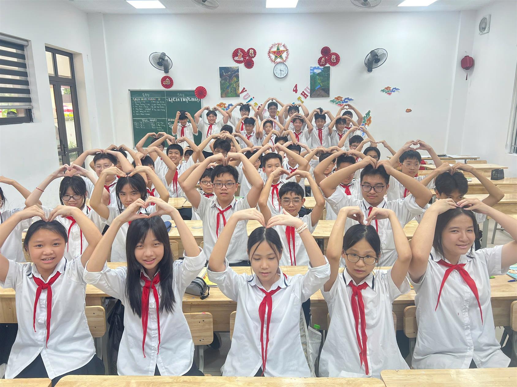 Những tiết học âm nhạc sôi nổi và sáng tạo ở trường THCS Giảng Võ