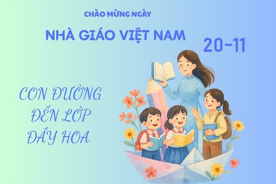 [Video] Con đường đến lớp đầy hoa - Món quà ý nghĩa của học sinh lớp 6A11 dành tặng các thầy cô nhân ngày 20/11