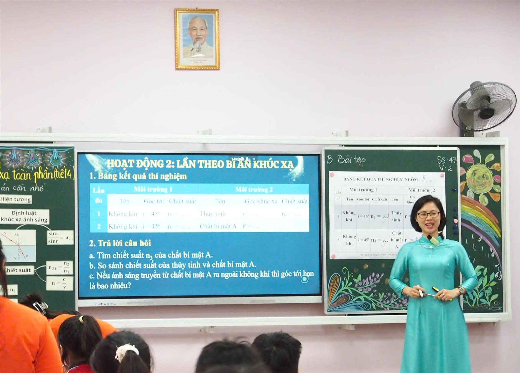 Tỏa sáng tại Hội thi Giáo viên dạy giỏi Thành phố: Giải Nhất tiêu biểu dành cho cô giáo Nguyễn Thị Phượng – niềm tự hào của THCS Giảng Võ