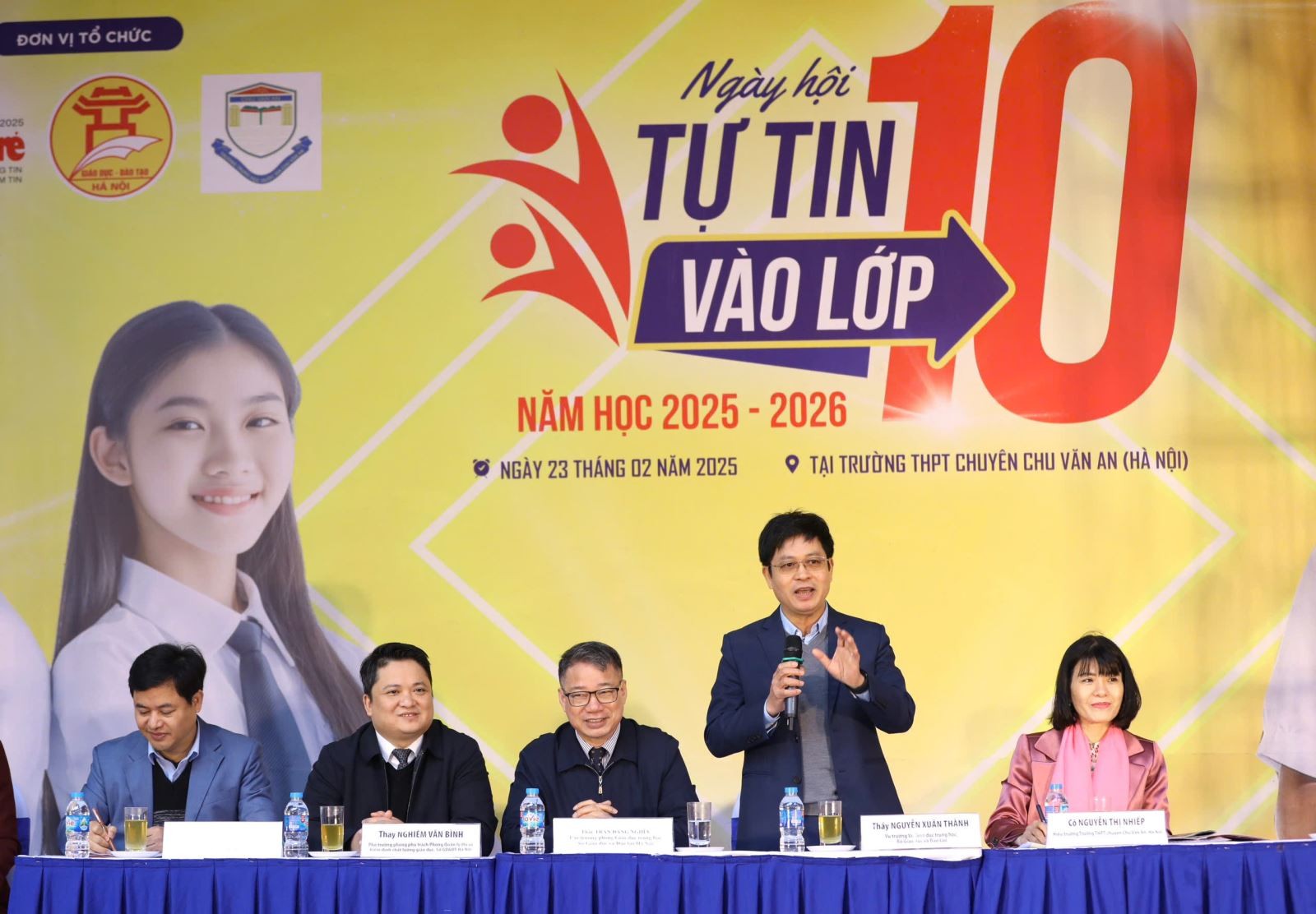 Học sinh trường THCS Giảng Võ tham gia Ngày hội “Tự tin vào lớp 10”