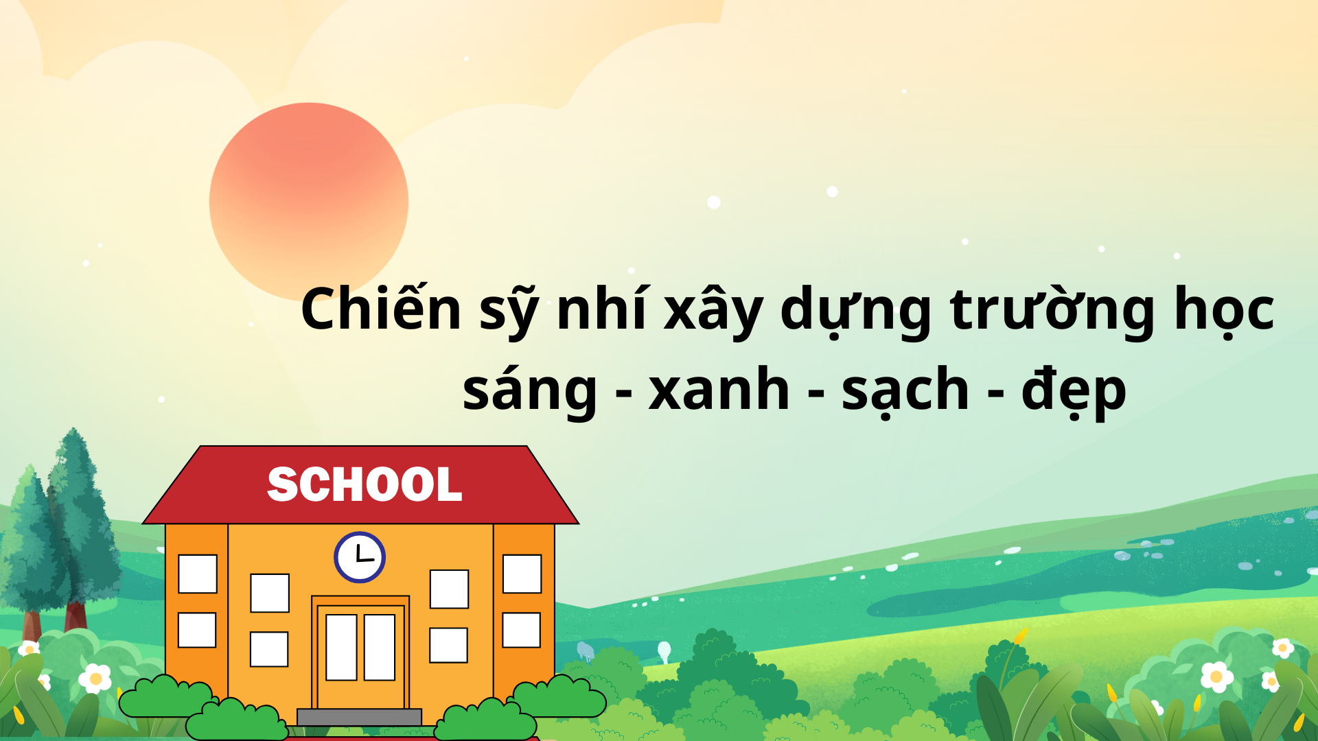 Hội đồng Đội quận Ba Đình triển khai Ngày cao điểm ‘Chiến sỹ nhí xây dựng  trường học sáng - xanh - sạch - đẹp’