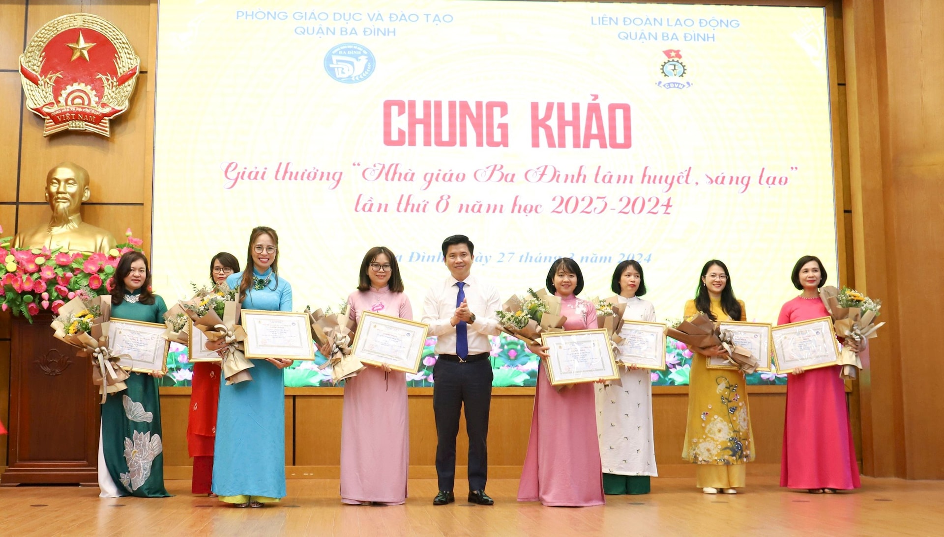 Kế hoạch triển khai giải thưởng “Nhà giáo Ba Đình tâm huyết, sáng tạo” lần thứ 9 năm học 2024-2025