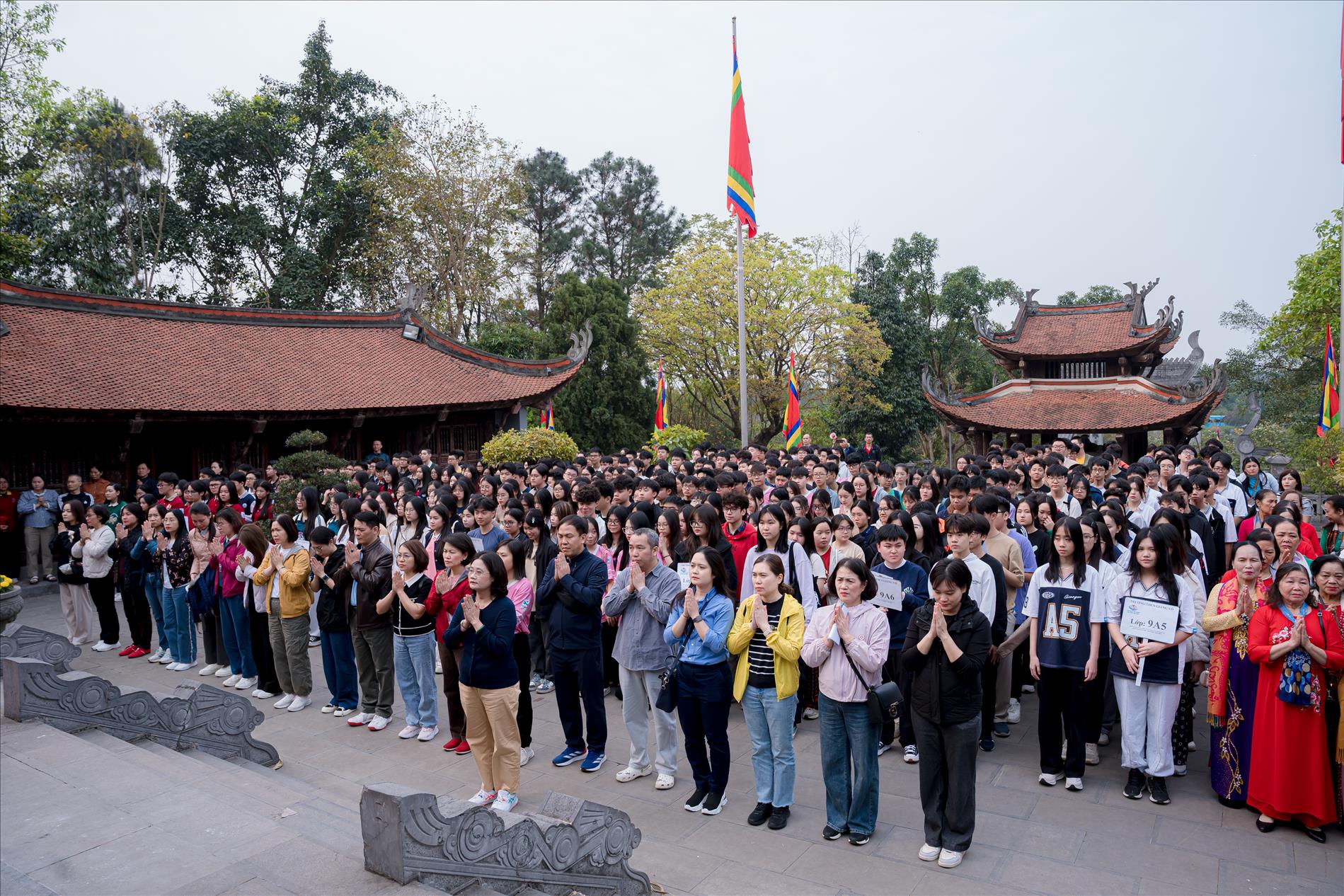 [Video] Hành trình về miền đất tổ nhiều kỉ niệm của học sinh khối 9 trường THCS Giảng Võ