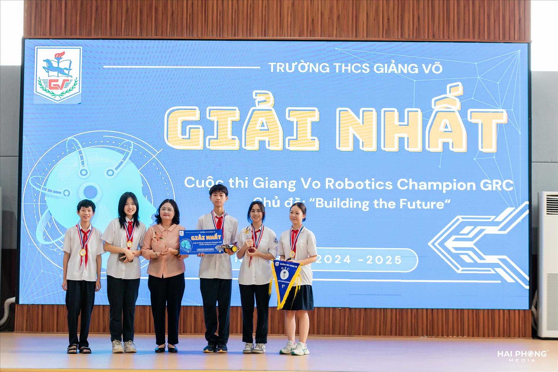 Giang Vo Robotics Champion 2025 – Cùng robot kiến tạo tương lai