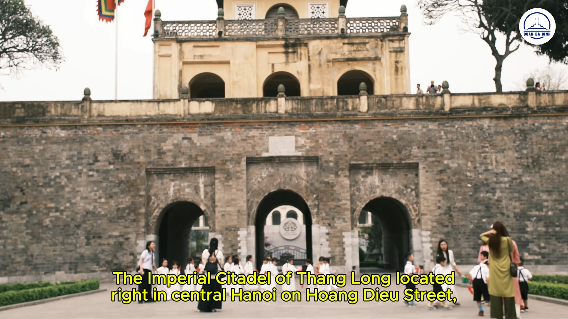 Tác phẩm "Hoàng Thành Thăng Long - dấu ấn ngàn năm lịch sử" đạt giải Ba cuộc thi " Review quảng bá du lịch quận  Ba Đình"