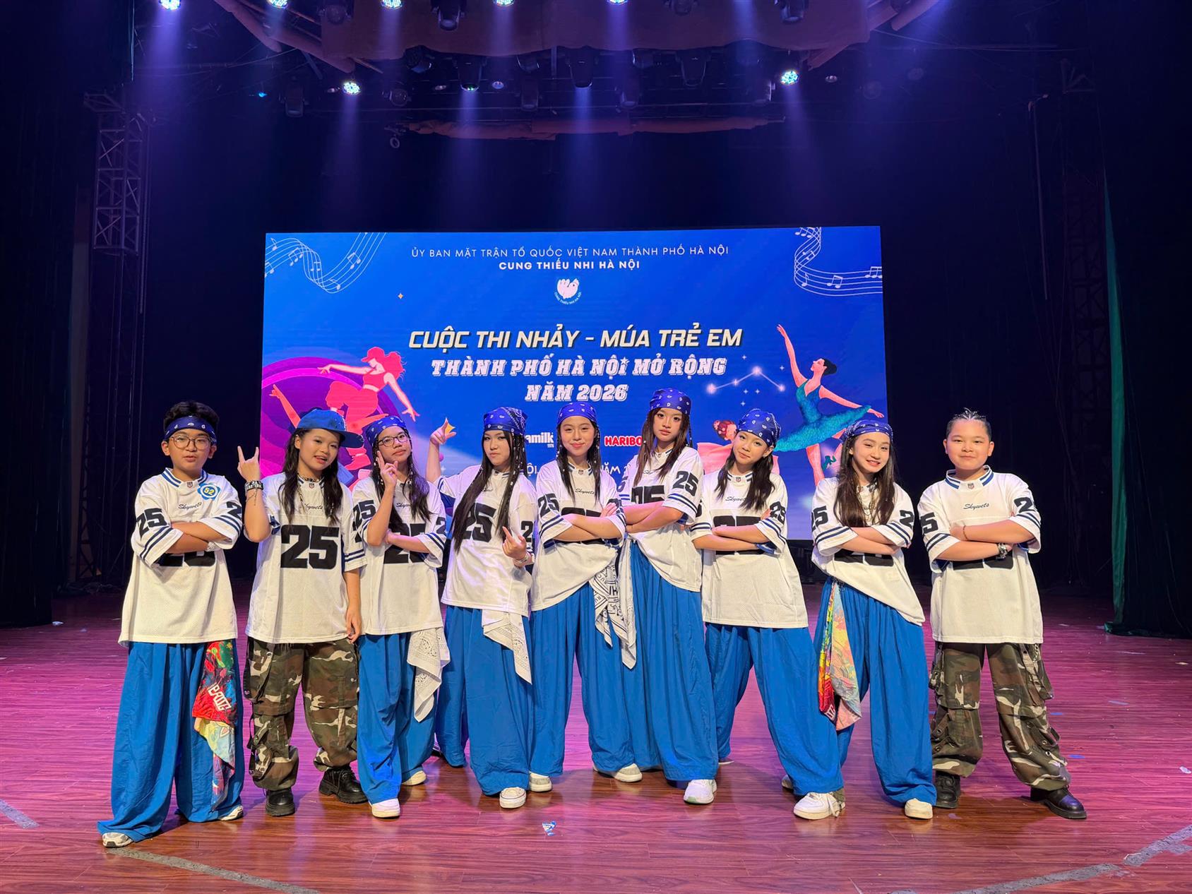 Câu lạc bộ “Giảng Võ Stars” trường THCS Giảng Võ giành Giải Nhất cuộc thi Nhảy - Múa trẻ em Thành phố Hà Nội mở rộng năm 2026