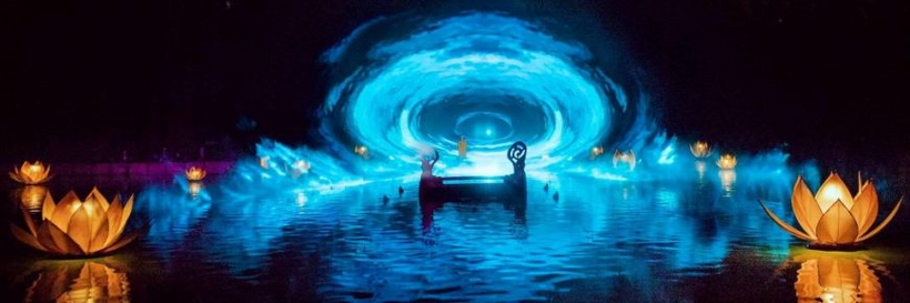 ân khấu thực cảnh trong Tinh Hoa Bắc Bộ