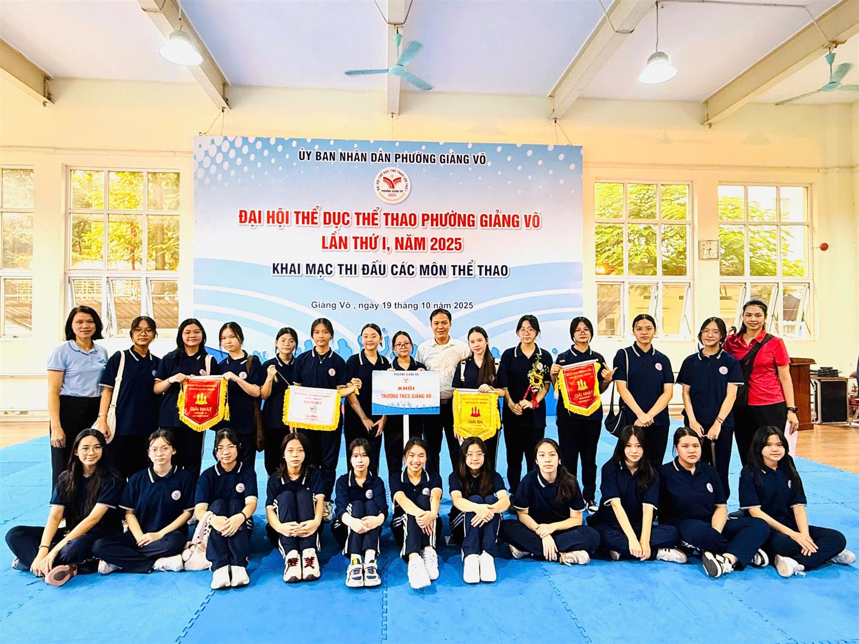 Những tấm huy chương rực rỡ tại Đại hội Thể thao phường Giảng Võ lần thứ I năm 2025