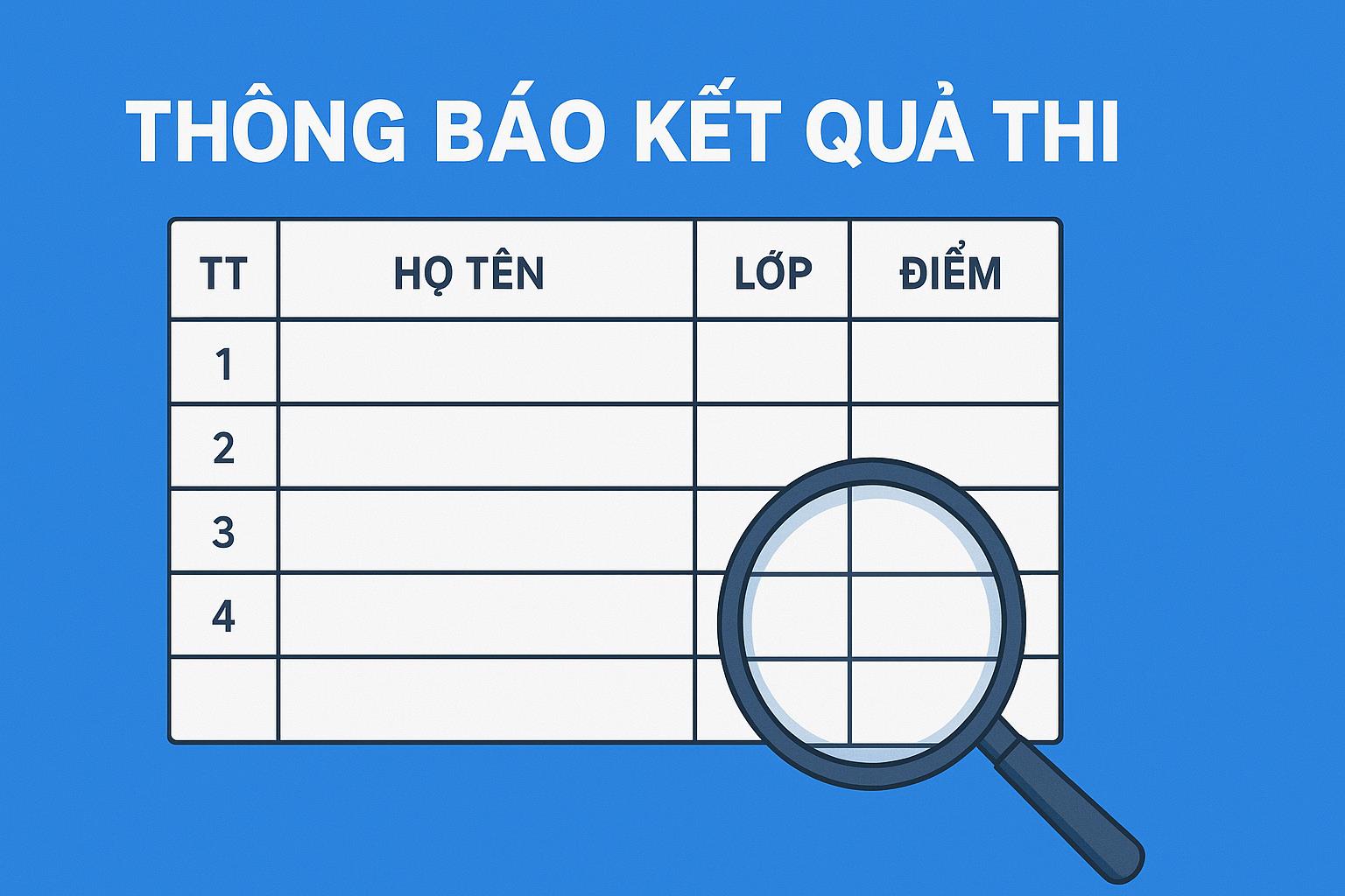 Kết quả thi chọn Học sinh giỏi các môn Văn hóa lớp 9 cấp trường năm học 2025-2026