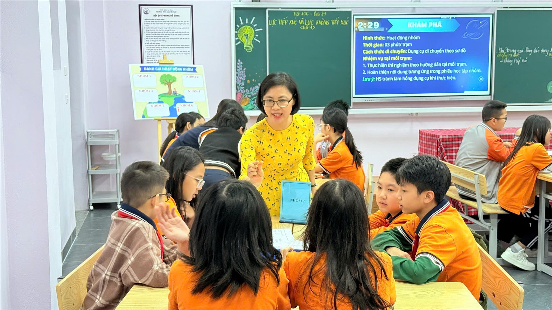 Thành tích đáng tự hào ở Hội thi Giáo viên dạy giỏi cấp Quận của các thầy cô giáo trường THCS Giảng Võ