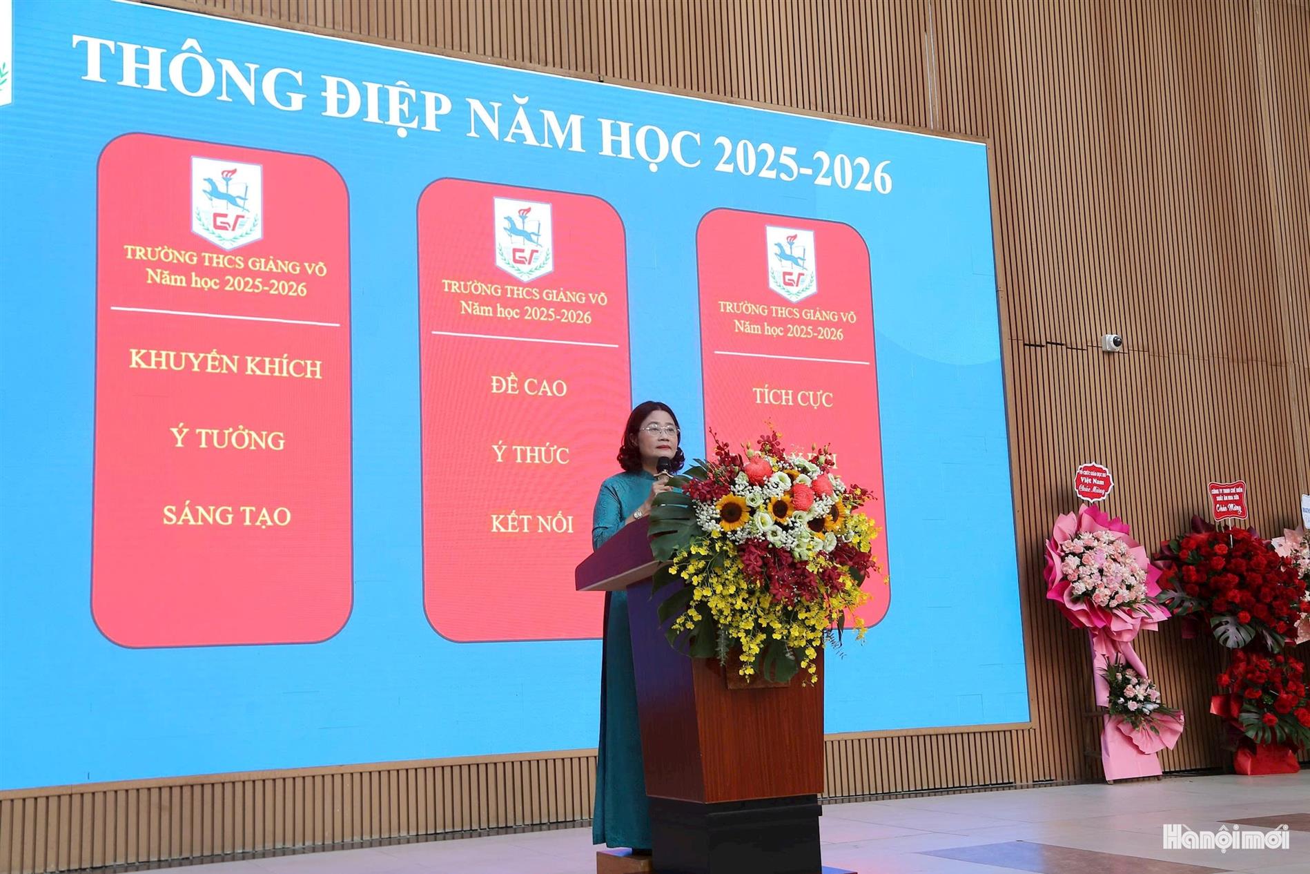 Dấu ấn hành trình gieo hạt tri thức, nuôi dưỡng hạnh phúc ở trường THCS Giảng Võ