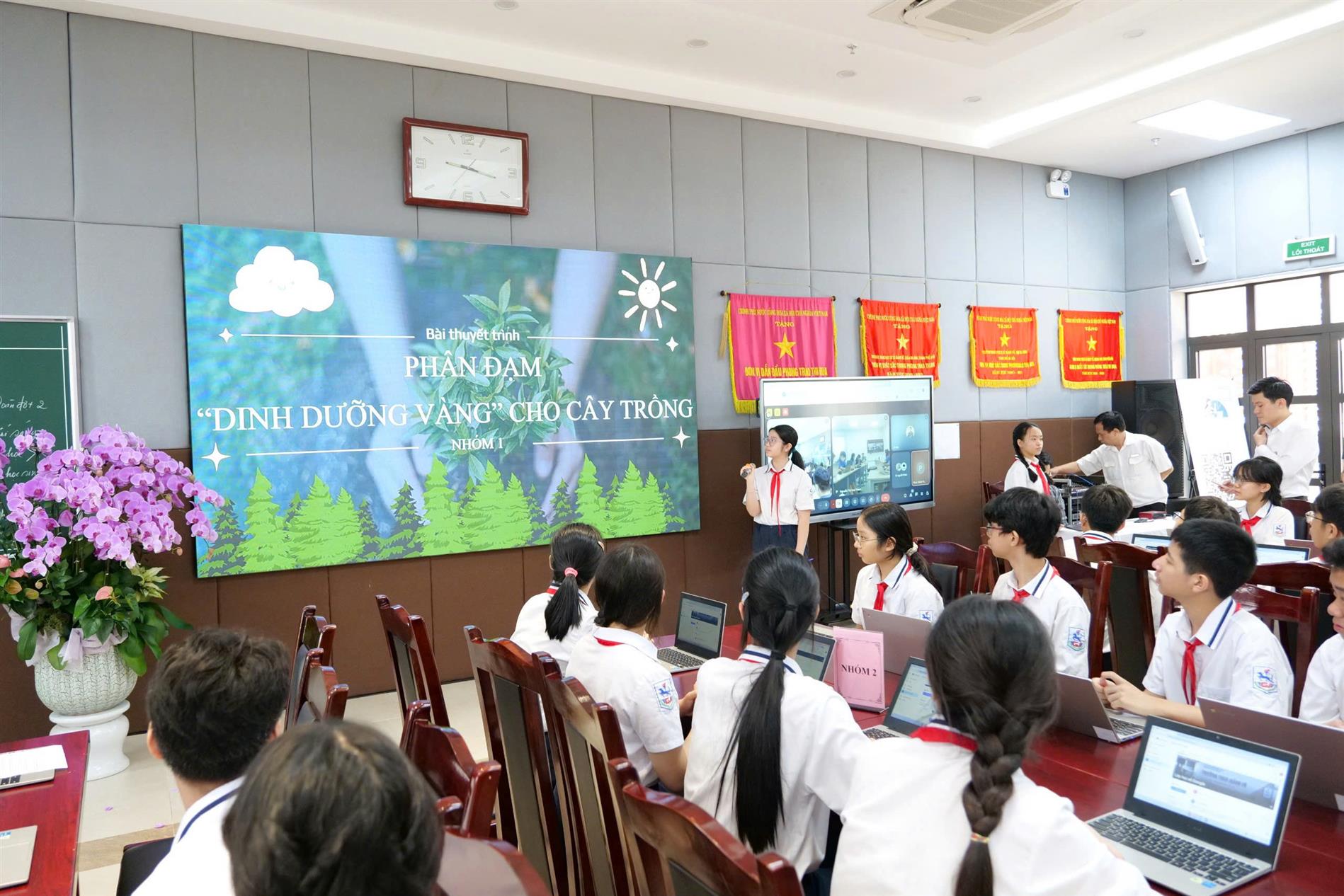 Lớp học Google gặt hái "quả ngọt", trường THCS Giảng Võ lan tỏa tinh thần chuyển đổi số